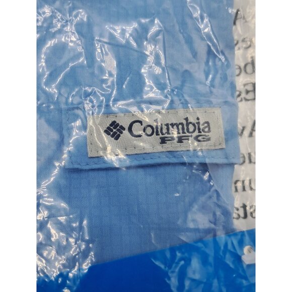 Columbia PFG Womens Tamiami II LS Shirt Blue Size S / P UPF 40 Sun Protection Ma - Picture 4 of 6